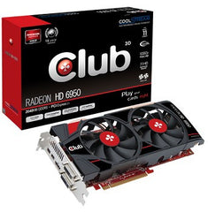 Club3D HD 6950 2048MB GDDR5 PCI-Express Graphics Card (CGAX-69548A)