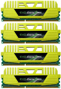 GeIL EVO Corsa 8GB (4x2GB) DDR3 PC3-17000C10 2133MHz Quad Channel Kit